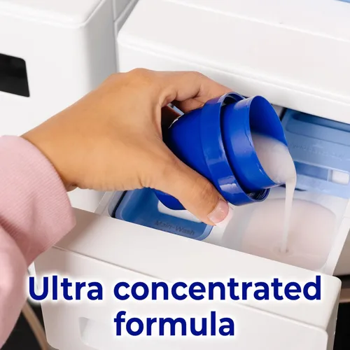 Vista 8 de Snuggle Suavizante líquido para telas, SuperFresh Spring Burst, elimina olores fuertes, concentrado 2 veces, 150 cargas (el tamaño puede variar)