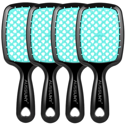 Vista 11 de 2 Pack Cepillo para Desenredar con Ventilación - Cepillo Desenredante con Cerdas Suave para Cabello Sin Enredos - Ideal para Cabello Natural