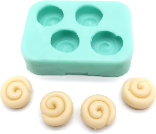 Vista 3 de Molde para panecillos de canela - Elija la opción molde de silicona para panecillos de canela Molde para velas Molde para cera derretida
