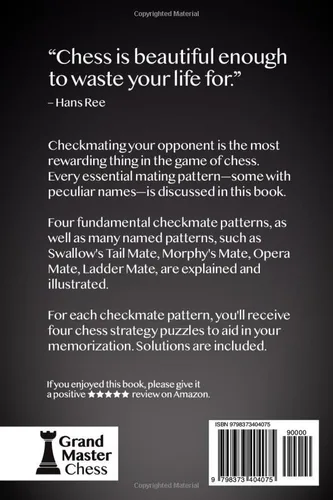 Vista 2 de Checkmate Patterns Brief History and Puzzles Introduction to Most Common Chess Checkmate Patterns plus 75 Chess Tactics Puzzles with Solutions for