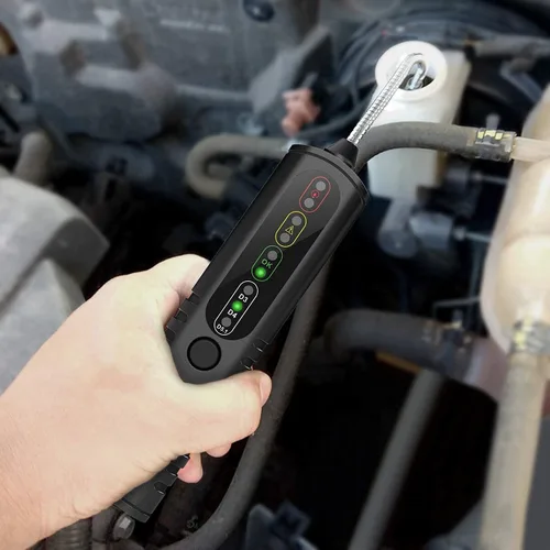 Vista 8 de Probador de líquido de frenos, herramienta de prueba de diagnóstico de frenos automáticos, analizador de humedad de líquido