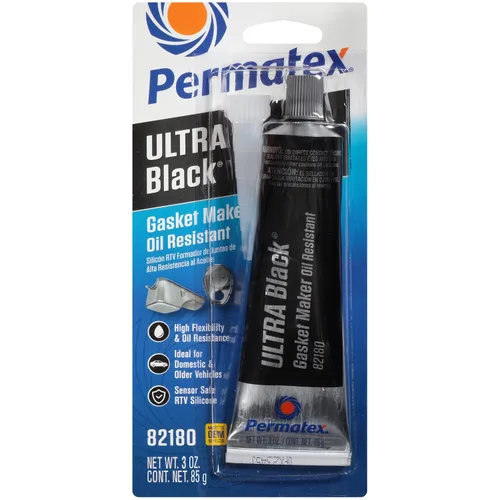 Vista 12 de Permatex 27037 Optimum, formador de juntas, color negro, 3 onzas