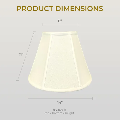 Vista 133 de Royal Designs, Inc. BS-707FC-6AGL Deep Empire Basic - Pantalla para lámpara con clip de llama, 3.5 x 6 x 5.75 pulgadas, color dorado antiguo