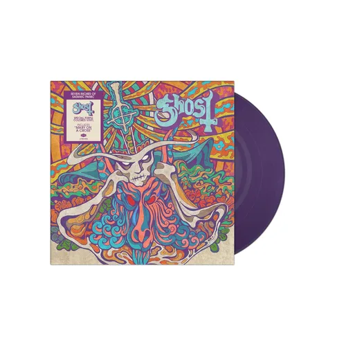 Vista 2 de Siete Pulgadas De Pánico Satánico [Púrpura 7" Individual]