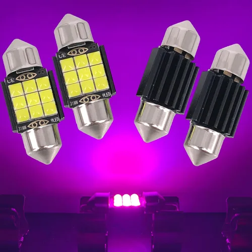 Vista 28 de SOCAL-LED - Bombilla LED de 0.157 x 1.220 in de Canbus Super Bright 3030 Chipset para interior de coche, luz de cúpula DE3175, luz de mapa, azul