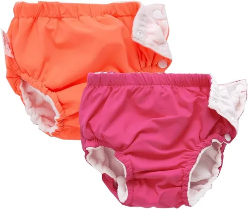 Pañales de natación reutilizables para bebé, paquete de 2, pantalones lavables para niños y niñas de 0 a 3 años, lecciones de natación, regalos de
