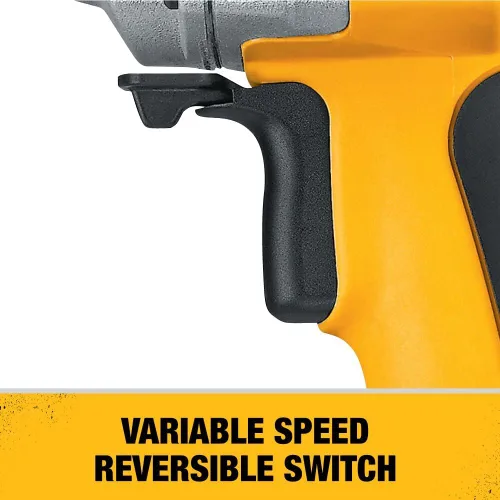 Vista 3 de DEWALT Taladro eléctrico, mango de pala, 1/2 pulgada, 9 amperios (DW130V)