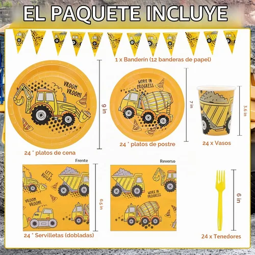 Vista 3 de DYLIVeS 132 piezas de suministros para fiesta de cumpleaños de helado, juego de vajilla desechable para decoración de mesa de fiesta para niña