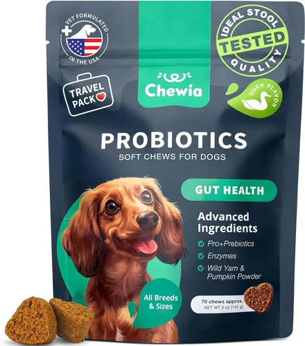 Vista 11 de Masticables calmantes para el alivio de la ansiedad de los perros, masticables suaves para perros, melatonina, extracto de manzanilla, raíz