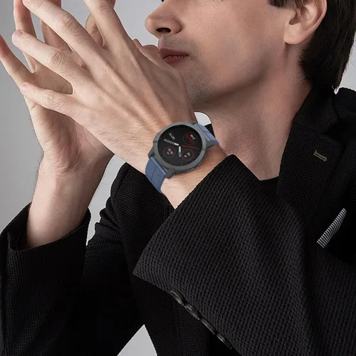 Vista 7 de OVERSTEP Correa de reloj compatible con Garmin Fenix 5 Watch Band de 0.866 pulgadas (0.866 in), bandas de silicona suave para reloj inteligente