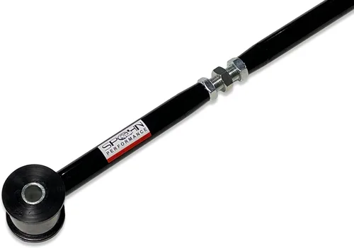 Vista 2 de Spohn TB-104B Barra de riel trasero ajustable con bujes de poliuretano para GM Trailblazer, Envoy, SSR, Bravada 2002-2009 (negro)