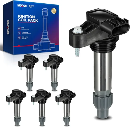Vista 34 de KAX Juego de 4 bobinas de encendido y bujía de iridio doble para Toyota Corolla 1999-2004 2007-2008, Corolla 2005-2006 1.8L, Matrix 2003-2006 1.8L