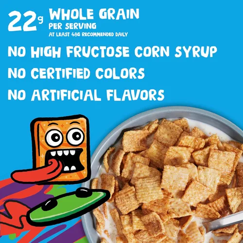 Vista 5 de Cinnamon Toast Crunch Taza de cereales para desayuno, cereal de una sola porción, 2 onzas (paquete de 12)