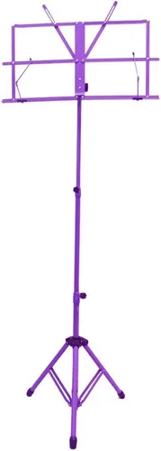 Vista 8 de SKY Soporte de música plegable ligero y ajustable con bolsa de transporte, color negro