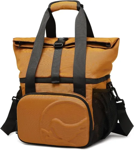 Vista 18 de SUNNY BIRD Lonchera con doble compartimento aislada para mujeres y hombres (azul aguamarina 01)