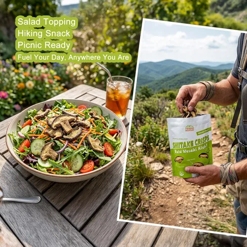Vista 7 de VIGOROUS MOUNTAINS Patatas fritas de champiñones Shiitake
