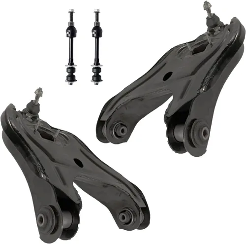 Vista 109 de Detroit Axle - Kit de brazos de control delanteros de 4 piezas para Nissan Cube 2009-2014, Nissan Versa 2007-2012 2 brazos de control inferiores