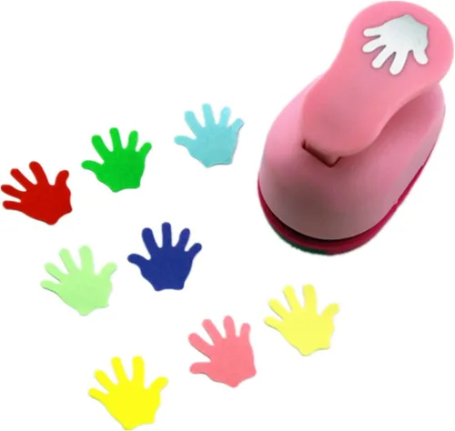 Vista 4 de CADY Crafts Punch - Perforadora de papel (1.0 in), diseño de flores (EVA)