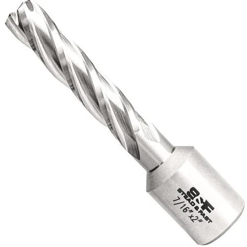 Vista 18 de S&F STEAD & FAST Cortador Anular, 1" de Diámetro x 1" de Profundidad de Corte para Prensa de Taladro Magnético, Broca de Taladro Magnético