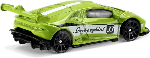 Vista 3 de Hot Wheels HW Speed Graphics Lamborghini Huracan LP 620-2 Super Trofeo 319/365, verde neón
