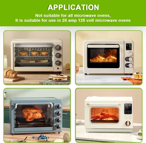 Vista 7 de Fusibles de horno microondas para el horno microondas en la cocina para los siguientes modelos de horno microondas GE JVM3160RF2SS JVM3160EF4ES