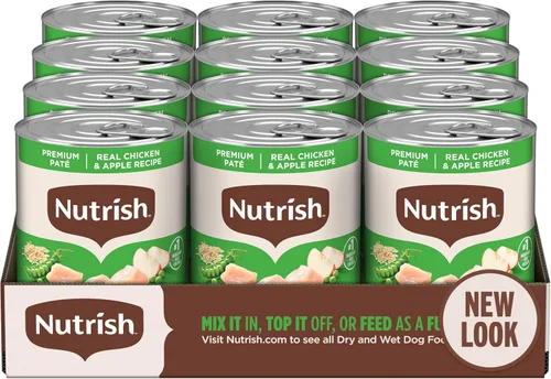 Vista 18 de Nutrish Gentle Digestion and Whole Health Blend Premium Paté - Alimento húmedo para perros, lata de 13 onzas, paquete de 12, el embalaje puede