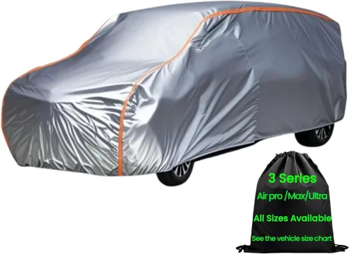 Vista 23 de Cubierta de Vehículo Impermeable Deportiva Pequeña de ANITANT, Cubierta de Nieve para Vehículo, Cubiertas de Coche para Automóviles Impermeables