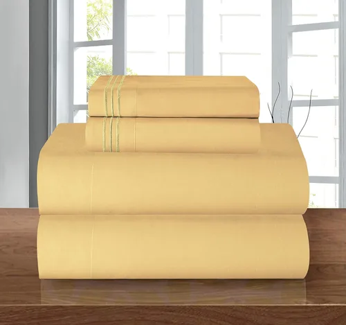 Vista 46 de Elegant Comfort - Juego de sábanas de microfibra de 1500 hilos de calidad hotelera prémium de 4 piezas - Resistente a arrugas, sábana bajera