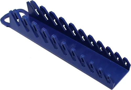 Vista 5 de Kit de bandeja organizadora de 11 herramientas para llaves rechonchas o de línea (kit de 2 piezas, negro y azul)