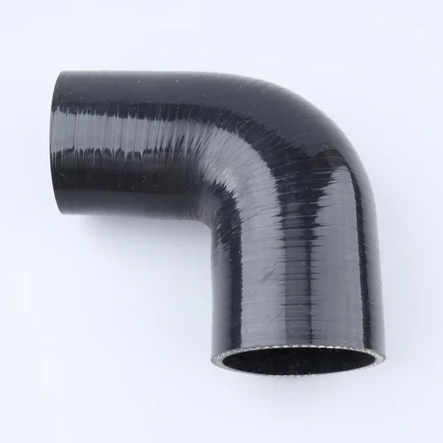 Vista 15 de AC PERFORMANCE ID de 1.35" a 1-3/16" (35 mm a 30 mm), acoplador reductor de codo de 90 grados, longitud de la pierna 3.5" (90 mm), reforzado de 3