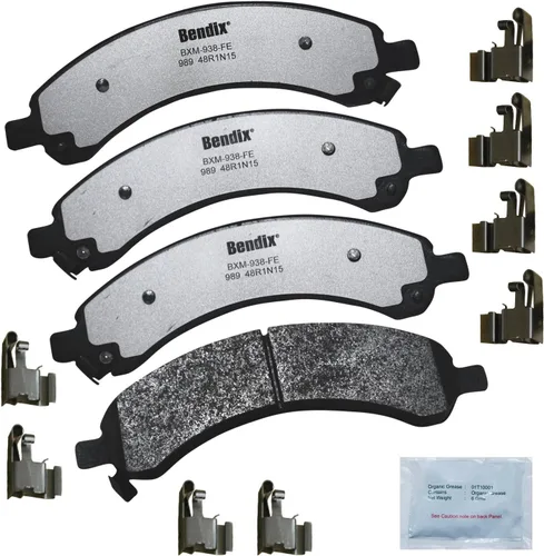 Vista 231 de Pastillas de freno Bendix Fleet Metlok MKD52FM para Apollo, Centurion, Century, Chasis Comercial, Electra, Estate Wagon, GS, 50, 400, 455, LeSabre