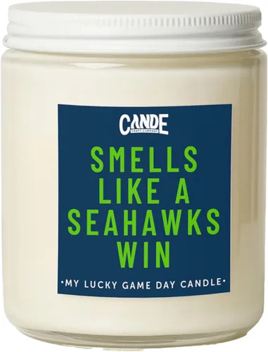 Vista 39 de CE Craft - Huele como la victoria de un vaquero: Vela de Texas con temática de fútbol (vainilla borbon)
