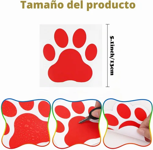 Vista 2 de 58 calcomanías de suelo para el aula, 5 pulgadas, puntos de línea de aula, marcadores de puntos de piso, calcomanías autoadhesivas, decoraciones