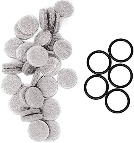 Vista 2 de Microderm GLO - Filtros mini premium extra gruesos de 0.315 pulgadas (paquete de 30) – Accesorios de microdermoabrasión de grado médico