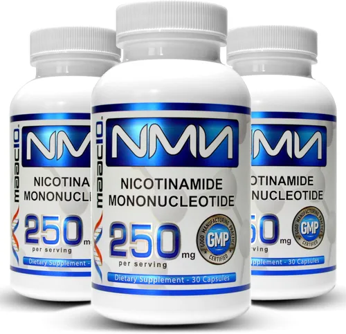 Vista 9 de MAAC10 Suplemento NMN mononucleótido de nicotinamida real (NMN cápsulas de 125 mg). El precursor NAD+ más potente más estable que el ribósido.