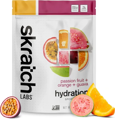 Vista 16 de Skratch Labs Polvo de Hidratación Mezcla de Bebida Deportiva Polvo de Electrolitos para Ejercicio, Resistencia y Rendimiento Sidra de Manzana