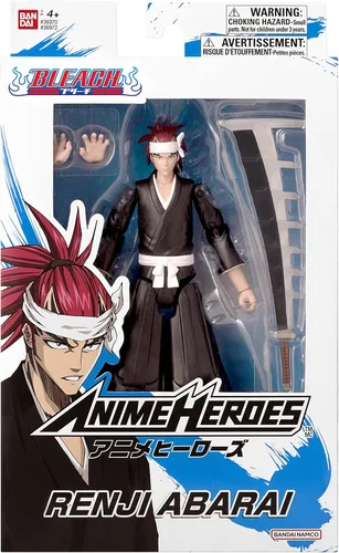 Vista 6 de Anime Heroes - Bleach - Figura de acción Abarai Renji
