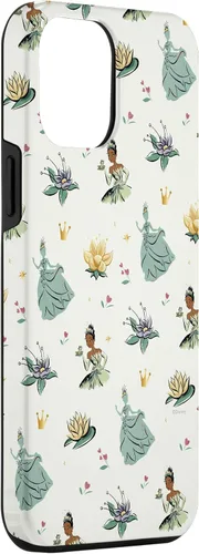 Vista 3 de iPhone 12 Pro Max Disney Princess Tiana La Princesa y la Rana Imprimir Caso