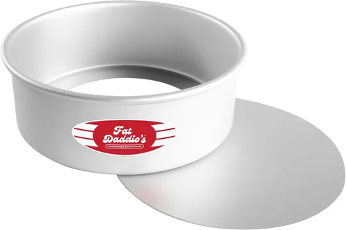 Vista 10 de Molde para tarta redondo de aluminio anodizado Fat Daddio con base extraíble