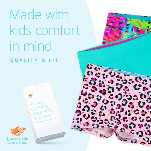 Vista 5 de Layla - Pantalones cortos de baile, gimnasia y ropa de baile para niñas