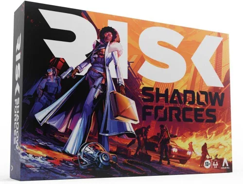Hasbro Gaming Avalon Hill Risk Shadow Forces - Juego de mesa de estrategia, juegos de guerra para adultos y familia, a partir de 13 años, para 3-5