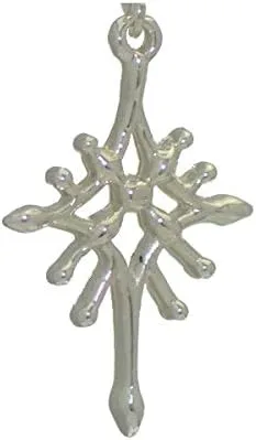 Vista 2 de STARDROP - Pendientes de clip chapados en plata de Rodney, Plata