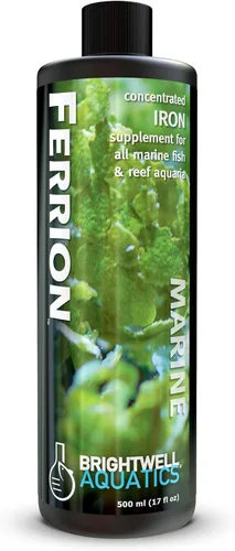 Vista 9 de Brightwell Aquatics Ferrion - Suplemento concentrado de hierro para acuarios marinos de peces y arrecifes