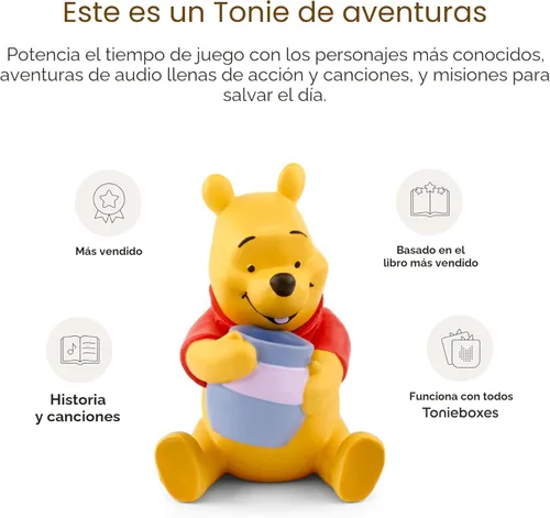 Vista 4 de Tonies - Figurina de juguete de audio de Winnie The Pooh de Disney