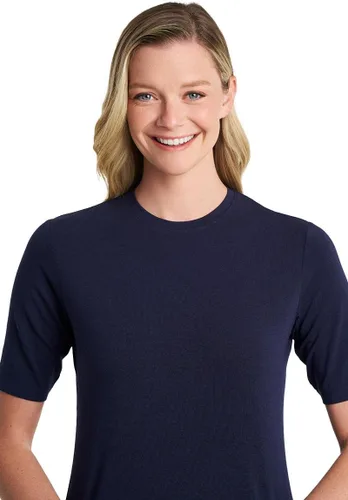Vista 9 de Camiseta de manga corta para mujer - Protección solar UPF 50+ - Morada Negro