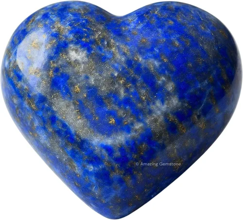 Vista 83 de Amazing Gemstone Piedra de Palma de Corazón de Cristal de Chakra - Piedra de Masaje de Bolsillo para Preocupación para Equilibrio Natural de Chakras
