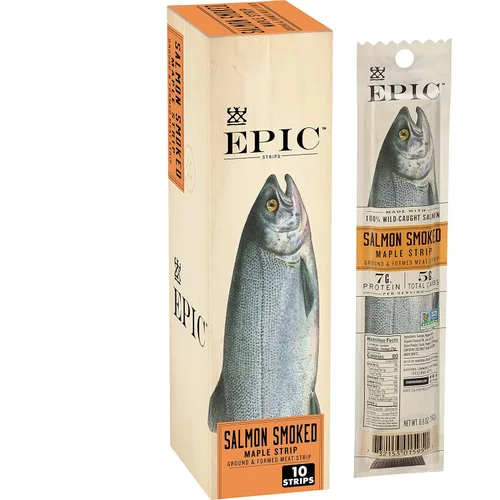 Vista 12 de EPIC Tira de pollo, sriracha, apto para dietas cetogénicas, sin gluten, aperitivos proteicos, 0.8 onzas
