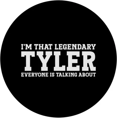 Vista 3 de Tyler Personal Name Funny Tyler PopSockets PopGrip intercambiable