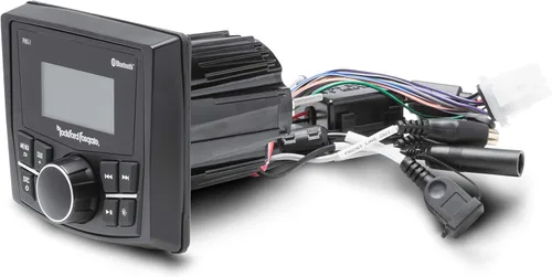 Vista 3 de Rockford Fosgate Punch Marine PMX-1 - Receptor de medios digitales con pantalla LCD de matriz de puntos de 2,3