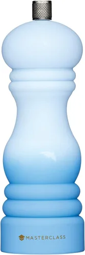 Vista 11 de MasterClass - Molinillo de pimienta o molinillo de sal con tapa intercambiable, plástico, color gris degradado, 4.7 in